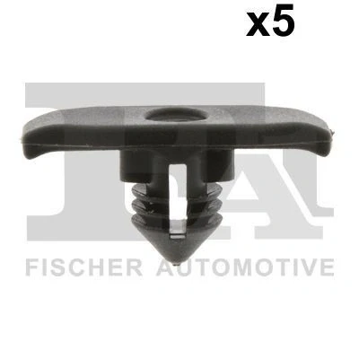 Billede af FA1 11 40098.5 Clips, side /beskyttelseslister sort SKODA: Octavia 1 Combi, VOLKSWAGEN: Tiguan I, GOLF 4, 3