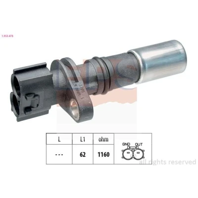 Billede af EPS 1.953.478 Impulsensor Made in Italy OE Equivalent TOYOTA: Yaris II Hatchback, I Hatchback