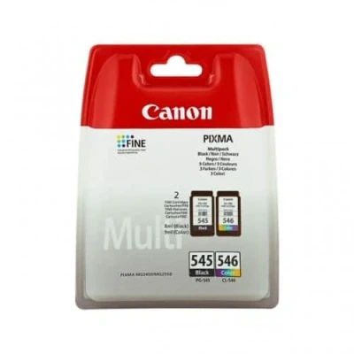 Billede af Multi pack! Canon PG 545/CL 546 1 x Sort Farve blækpatron 8287B006 original
