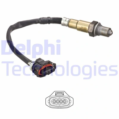 Billede af DELPHI ES21208 12B1 Lambdasonde pladesonde, opvarmet OPEL: Insignia A Sports Tourer