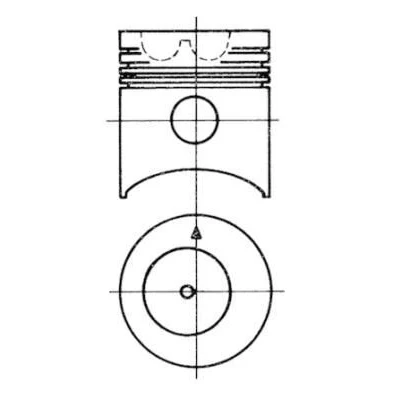 Billede af KOLBENSCHMIDT 93061600 Motor Stempel 105