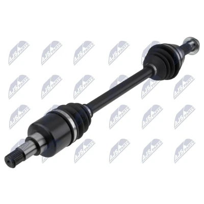 Billede af NTY NPW FR 172 Trækaksel venstre foraksel 630mm 6 trins manuel gear