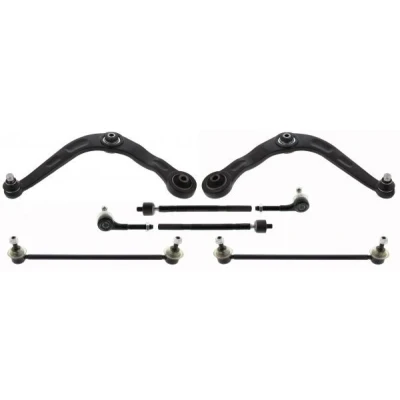 Billede af MAPCO 53304 Bærearmssæt Foraksel begge sider, nede med styrestang, koblingsstang PEUGEOT: 206 Hatchback, SW