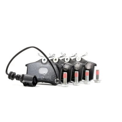 Billede af BREMBO P 85 066 Bremseklodser Inkl. slidadvarselskontakt med bremsecaliperskruer uden tilbehør VOLKSWAGEN: Polo IV Hatchback, Lupo / 3L