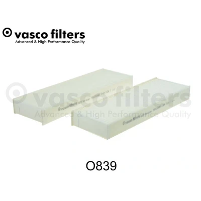 Billede af DAVID VASCO O839 Kabinefilter Partikelfilter 256 83 30 PEUGEOT: 208 II Hatchback, 2008 II, OPEL: Corsa F CITROËN: C4 III Hatchback