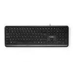 Billede af Nedis Wired Keyboard USB Drevet Multimedia AZERTY FR layout Ja
