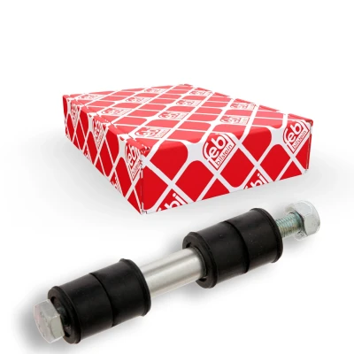 Billede af febi BILSTEIN 31556 Stabstag venstre foraksel, højre foraksel 140 M10 x 1,25 Plus med selvlåsende møtrik Stål sølv MITSUBISHI: Lancer 7