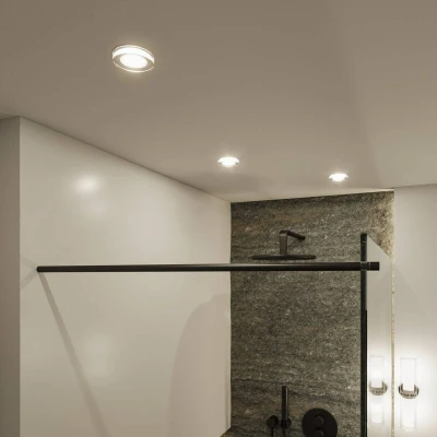 Billede af Paulmann Luena indbygget loftslampe GU10 IP65 hvid