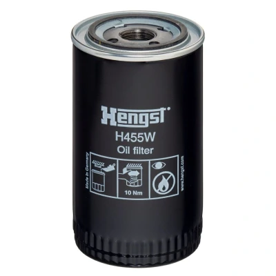 Billede af HENGST filter H455W Oliefilter 1 12 UNF Påskruet