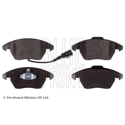 Billede af BLUE PRINT ADV184204 Bremseklodser foraksel Inkl. slidadvarselskontakt med stempelklips VOLKSWAGEN: Polo V Hatchback, GOLF 6, Passat B7 Variant