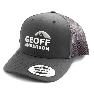 Billede af Snapback Trucker Cap / Kasket Grey
