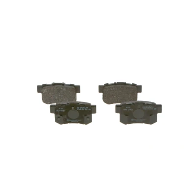 Billede af BOSCH 0 986 494 358 Bremseklodser Low Metallic med indbygget slid advarselskontakt, akustisk advarsel for anti knirke plade HONDA: CR V 2