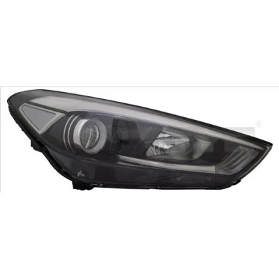 Billede af TYC 20 15398 06 2 Forlygter venstre H7/H7, LED til højrekørsel med elektronisk motor,