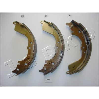 Billede af JAPKO 55242 Bremsebakker bagaksel 270 57 TOYOTA: HILUX 5 Pick up, HIACE 4 Bus, Kasten