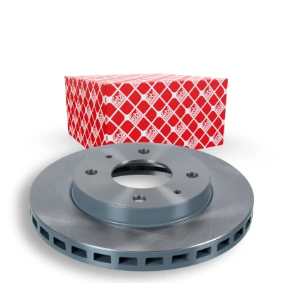 Billede af FEBI BILSTEIN 14924 Bremseskiver foraksel 256 24 4 114,3 indvendigt ventileret coatet MITSUBISHI: GALANT 6, Outlander I SUV, 5 Stufenheck