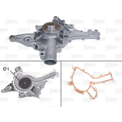 Billede af VALEO 506832 Vandpumpe med remskive pakninger låg MERCEDES BENZ: E klasse T modell, Vito Mixto, SL Cabriolet