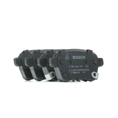 Billede af BOSCH 0 986 494 747 Bremseklodser Low Metallic med indbygget slid advarselskontakt, akustisk advarsel for skruer tilbehør