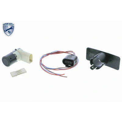 Billede af VEMO V10 72 10808 Parkeringssensor foran og bagved sort Ultralydsensor AUDI: A6 C6 Avant, A4 B6/B7 Cabriolet, Sedan, VOLKSWAGEN: Multivan 5 (7HM