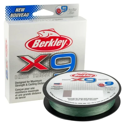 Billede af X9 Braid Low Vis Green Fletline / 300 meter