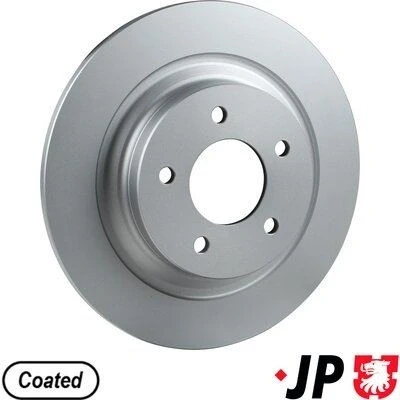 Billede af JP GROUP 3863200600 Bremseskiver bagaksel 302 11 5 fuldstændigt coatet MAZDA: