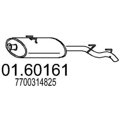 Billede af MTS 01.60161 Lydpotte 1380