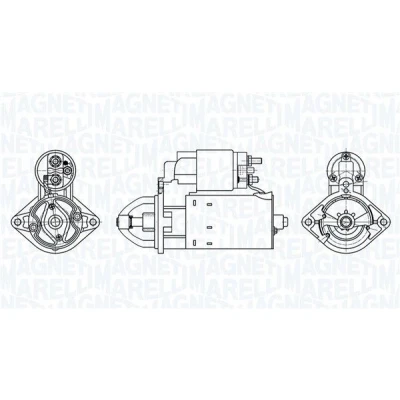 Billede af MAGNETI MARELLI 063721406010 Starter 12 1,8 9 BMW: 5 Touring, 3 Sedan, Cabriolet
