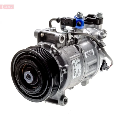 Billede af DENSO DCP02102 Kompressor 6SES14C PAG 46 R 134a AUDI: A4 B8 Avant, Q5, A5 Sportback