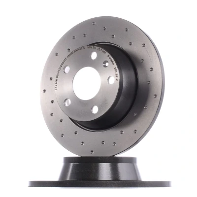 Billede af BREMBO XTRA LINE 08.9769.1X Bremseskiver 286 12 5 hullet, fuldstændigt coatet med skruer AUDI: TT Coupe