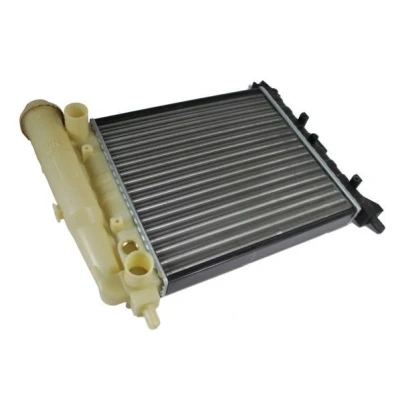 Billede af THERMOTEC D7F007TT Radiator Aluminium, plastik til køretøjer uden klimaanlæg 322 340 32 manuelt gear Mekanisk fuget køleripper FIAT: Uno Hatchback