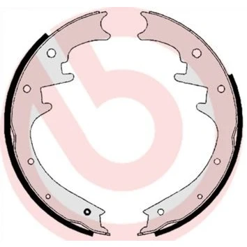 Billede af BREMBO S 37 504 Bremsebakker 254 46 JEEP: Cherokee III