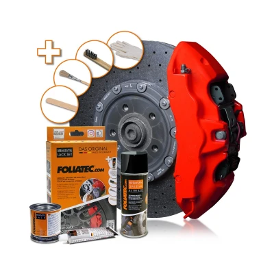 Billede af FOLIATEC 2175 Bremsesaddel lak spraydåse 400, 125, 50 Rød, mat