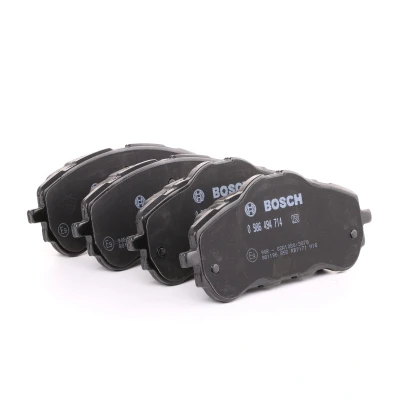 Billede af BOSCH 0 986 494 714 Bremseklodser Low Metallic med anti knirke plade, monteringsvejledning PEUGEOT: 308 II Hatchback, SW 2, Partner III Van