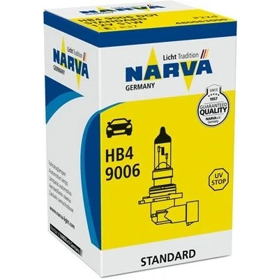 Billede af NARVA 480063000 Pære, fjernlys HB4 12V 51w Halogen VOLKSWAGEN: Touran I, Polo V Hatchback, Passat B6 Variant, BMW: 5 Sedan, 3 Touring, Sedan