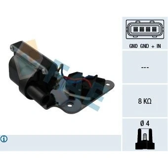 Billede af FAE 80303 Tændspole 4 VOLVO: 850 Stationcar, V70 I, S70