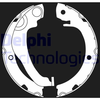Billede af DELPHI LS2020 Bremsebakker 180 32 TOYOTA: Corolla Verso