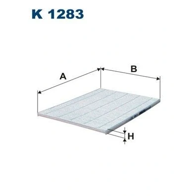 Billede af FILTRON K 1283 Kabinefilter Partikelfilter 273 198 10 TOYOTA: iQ