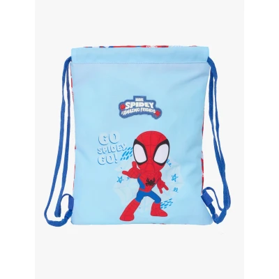 Billede af Spider Man Rygsæk med Snore Rescue Blå Rød 26 x 34 1 cm