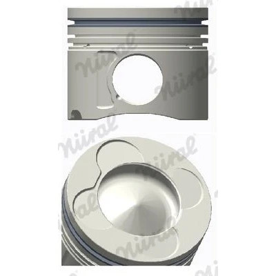 Billede af NÜRAL 87 114400 40 Motor Stempel 84 med bøsning til bolthul, kølekanal, stempelringholder BMW: 3 Sedan