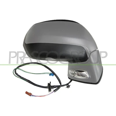 Billede af Sidespejl Prasco CI4267313 højre grundet / primet elektrisk opvarmelig, med temperatursensor, konveks CITROËN: C4 I Grand Picasso