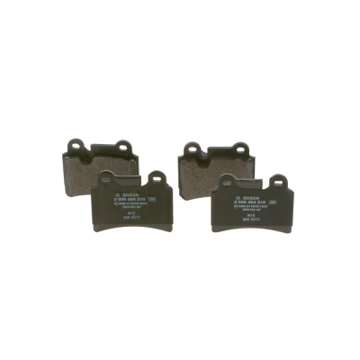 Billede af BOSCH 0 986 494 210 Bremseklodser Low Metallic med anti knirke plade VOLKSWAGEN: Touareg I