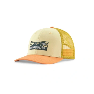 Billede af Patagonia Kids Trucker Hat Boardshort Logo Tones: Buttercup Yellow (BTBU)