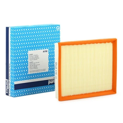 Billede af PURFLUX A1792 Luftfilter 53 205 239 Filterindsats PEUGEOT: 308 II Hatchback, SW 2, 208 I CITROËN: C4 Cactus, DS3 C3