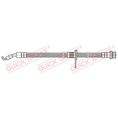 Billede af QUICK BRAKE 50.877 Bremseslange 491 SUZUKI: SWIFT 3, Splash