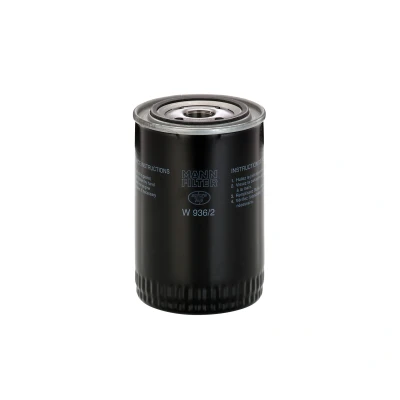 Billede af MANN filter W 936/2 Oliefilter 13/16 16 UN 2B med en returløbs stop ventil Påskruet LAND ROVER: Range Rover 1, MORGAN: Plus Eight