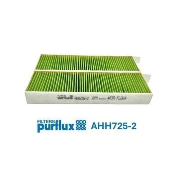 Billede af PURFLUX AHH725 2 Kabinefilter Partikelfilter (HEPA) 255mm 83mm 30mm PEUGEOT: 208 II Hatchback, 2008 II, OPEL: Corsa F Hatchback