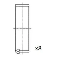 Billede af Plejlstangleje FAI AutoParts BB2082 STD