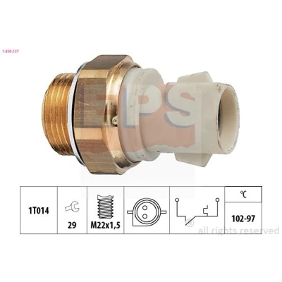 Billede af Temperaturkontakt, kølerventilator EPS 1.850.137