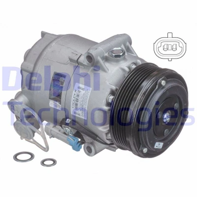 Billede af DELPHI TSP0155931 Kompressor 6CVC13 PAG 150 med kompressorolie OPEL: Astra H Caravan, GTC, Hatchback