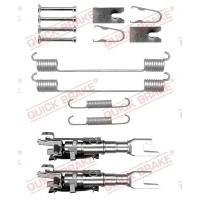 Billede af QUICK BRAKE 105 0883S Tilbehørssæt, bremsebakker OPEL: Corsa D Hatchback, E Astra H GTC, FIAT: Grande Punto Hatchback