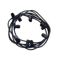 Billede af GN Belysning Lyskæde 7,5m m/ 10xB22 2x1,5mm2 IP44 230V Lampe